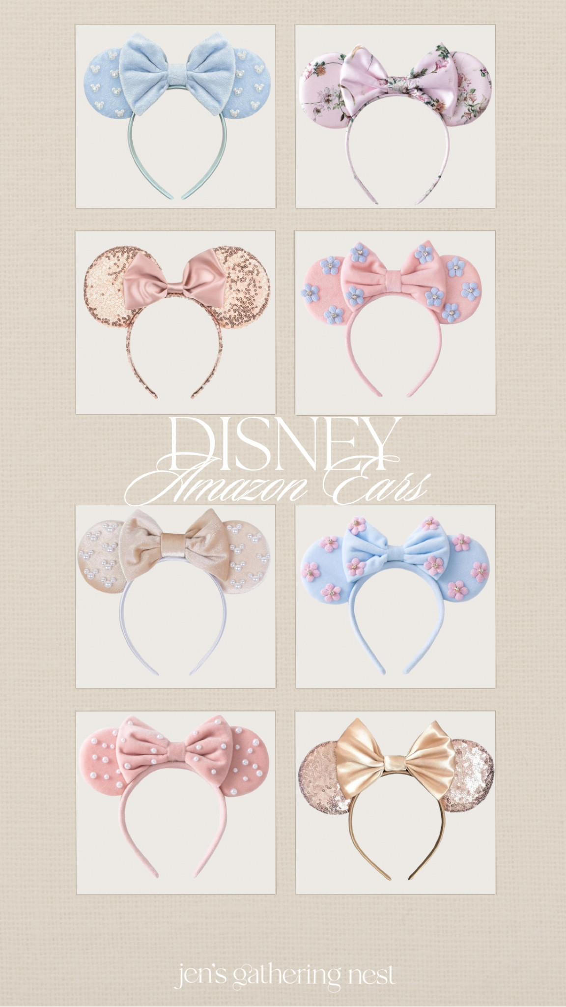 Disney ears from Amazon and most of them are UNDER $20!!!! 🤌🏼😍

#disney #minnieears #spring #disneytrip #disneyears #amazon #amazonfinds #disneyland #disneyworld #disneycruise #easter #spring

#LTKSeasonal #LTKFindsUnder50 #LTKFamily