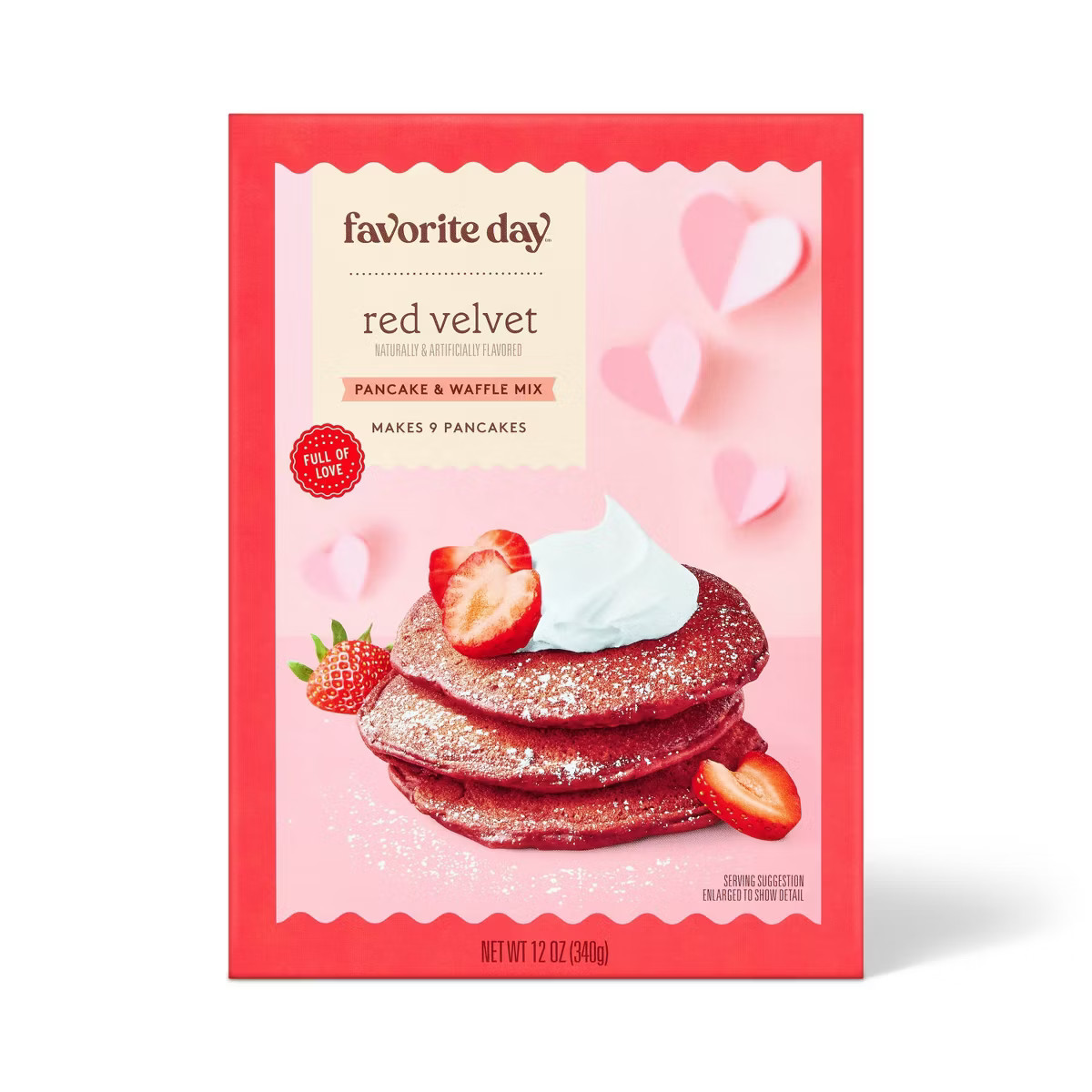 Valentine's Red Velvet Pancake Mix - 12oz - Favorite Day™ | Target