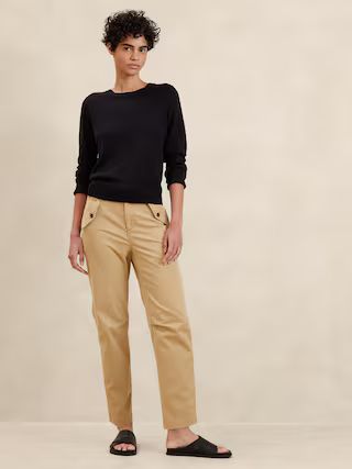 Authentic Chino Girlfriend Pant | Banana Republic Factory