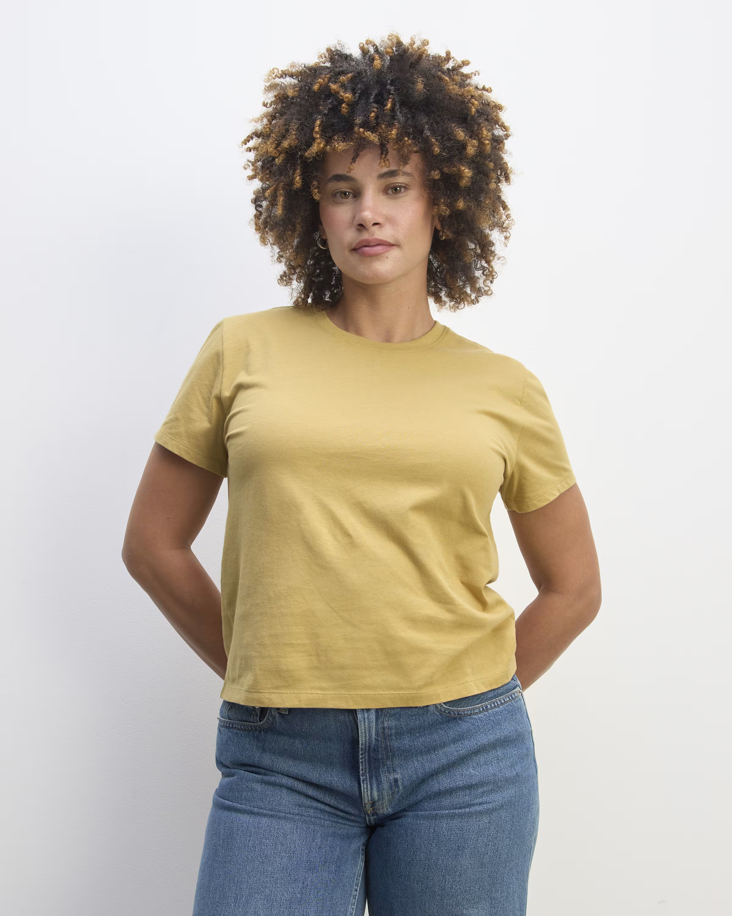 The Box-Cut Tee in Essential Cotton | Everlane