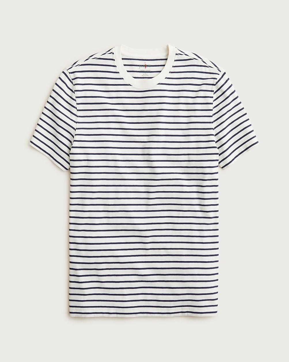 Vintage-wash cotton T-shirt in stripe | J. Crew US