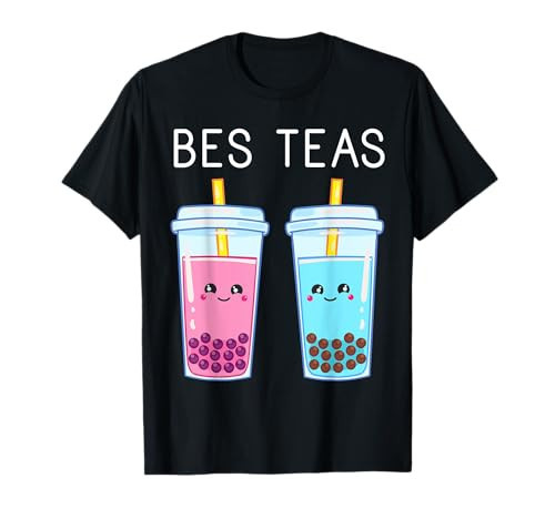 Bubble Tea Boba Tapioca Beads Milk Drink Kawaii Friend T-Shirt | Amazon (US)