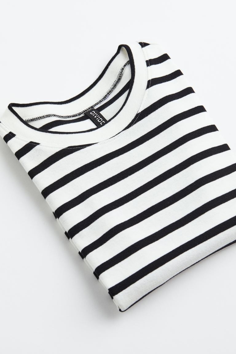 Fitted Cotton Top | H&M (US + CA)