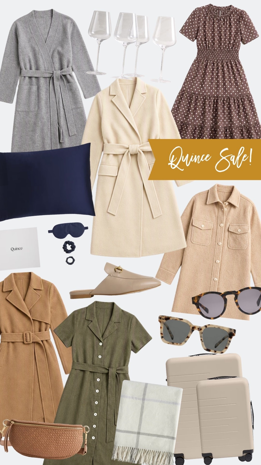 Quince One Day Sale!! This never happens so take advantage of it today!