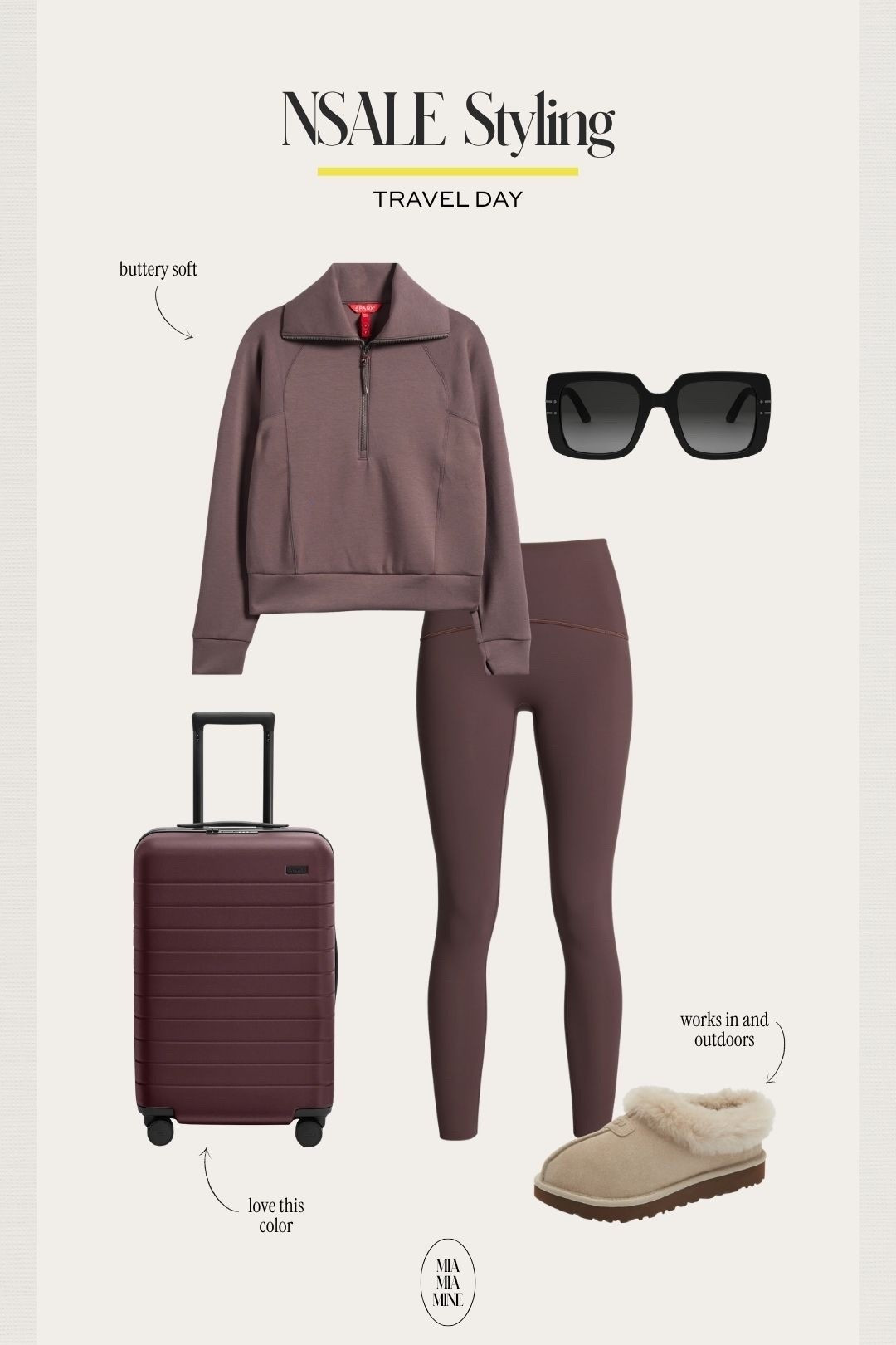 Nordstrom anniversary sale pieces I’m loving 
Spanx half zip sweatshirt
Spanx leggings
Ugg slippers
Dior sunglasses
Away luggage on sale
@nordstrom #nordstrom #nsale

#LTKTravel #LTKSaleAlert #LTKActive