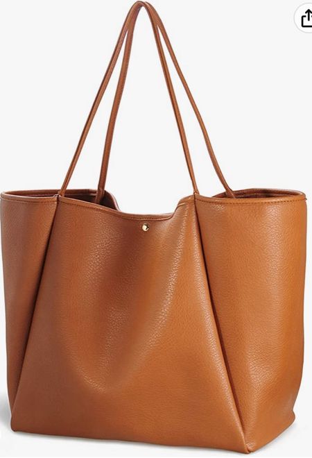 Great tote find! Under $30!
Brown Vegan Leather Tote * Camel Oversized Purse * Women’s Bag