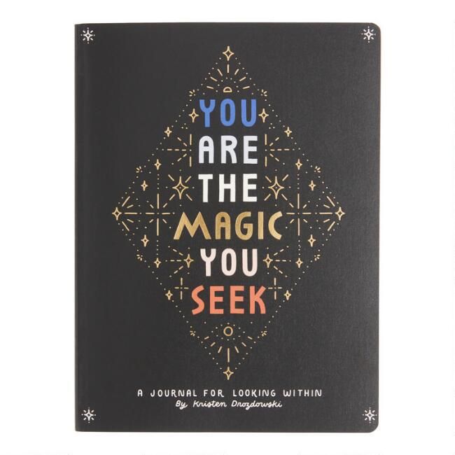 You Are The Magic You Seek Guided Journal | World Market