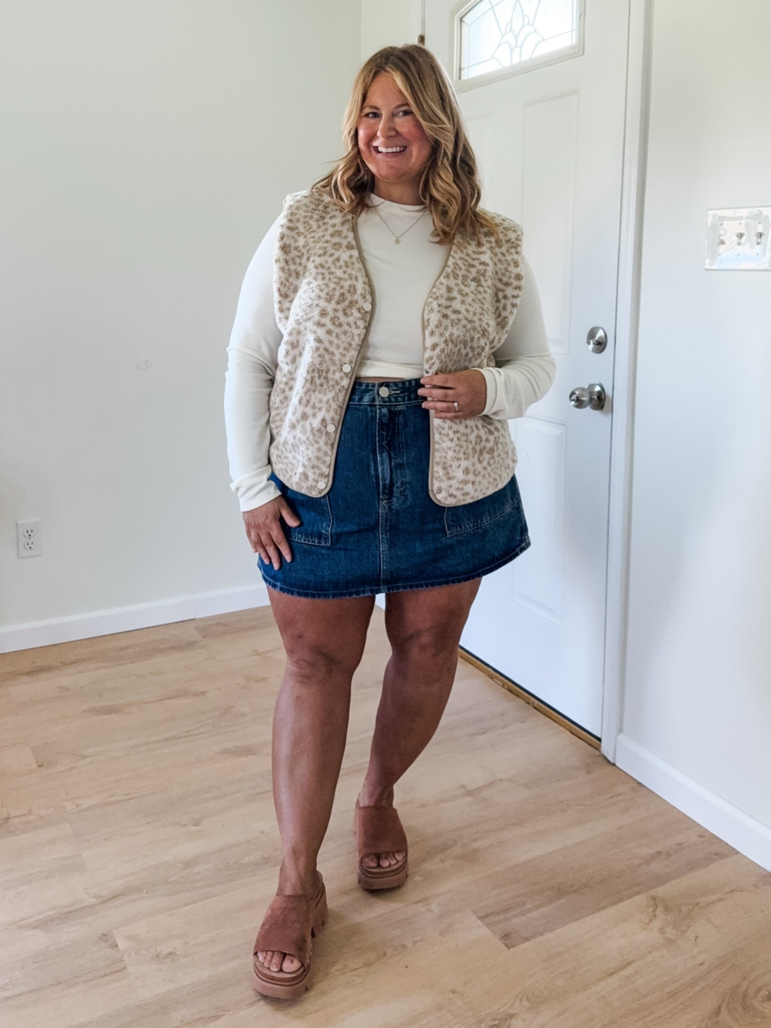 This little vest is so cute!! Love the Sherpa and the light leopard pattern.

#LTKmomlife #LTKSeasonal #LTKMidsize