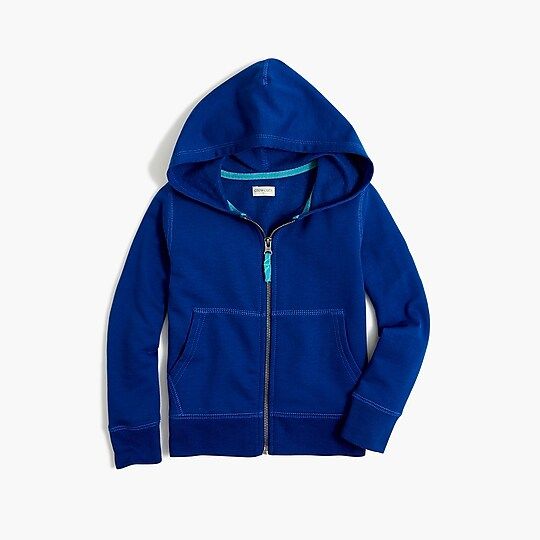 Boys' fleece full-zip hoodie | J.Crew Factory