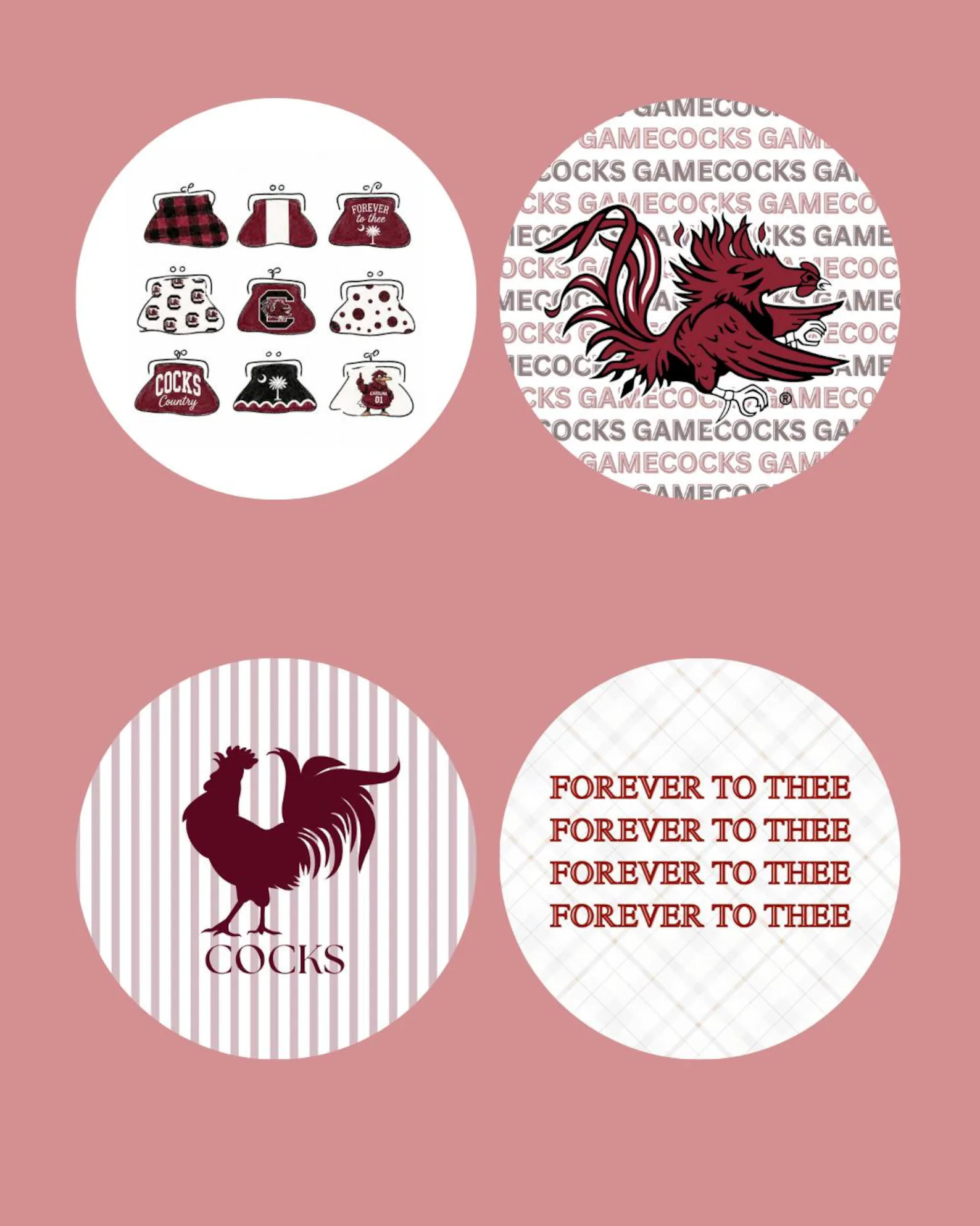South Carolina Gameday Buttons - Etsy | Etsy (Global)