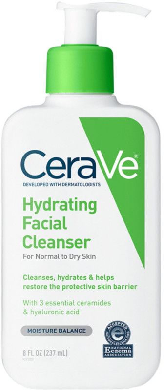 CeraVe Hydrating Facial Cleanser with Ceramides and Hyaluronic Acid | Ulta Beauty | Ulta