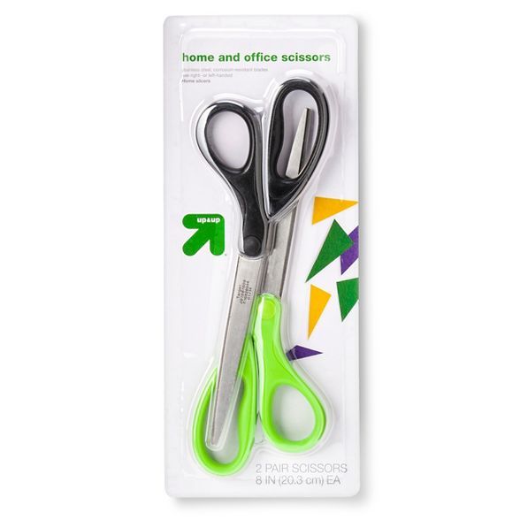 2ct 8" Home and Office Scissors - up & up™ | Target