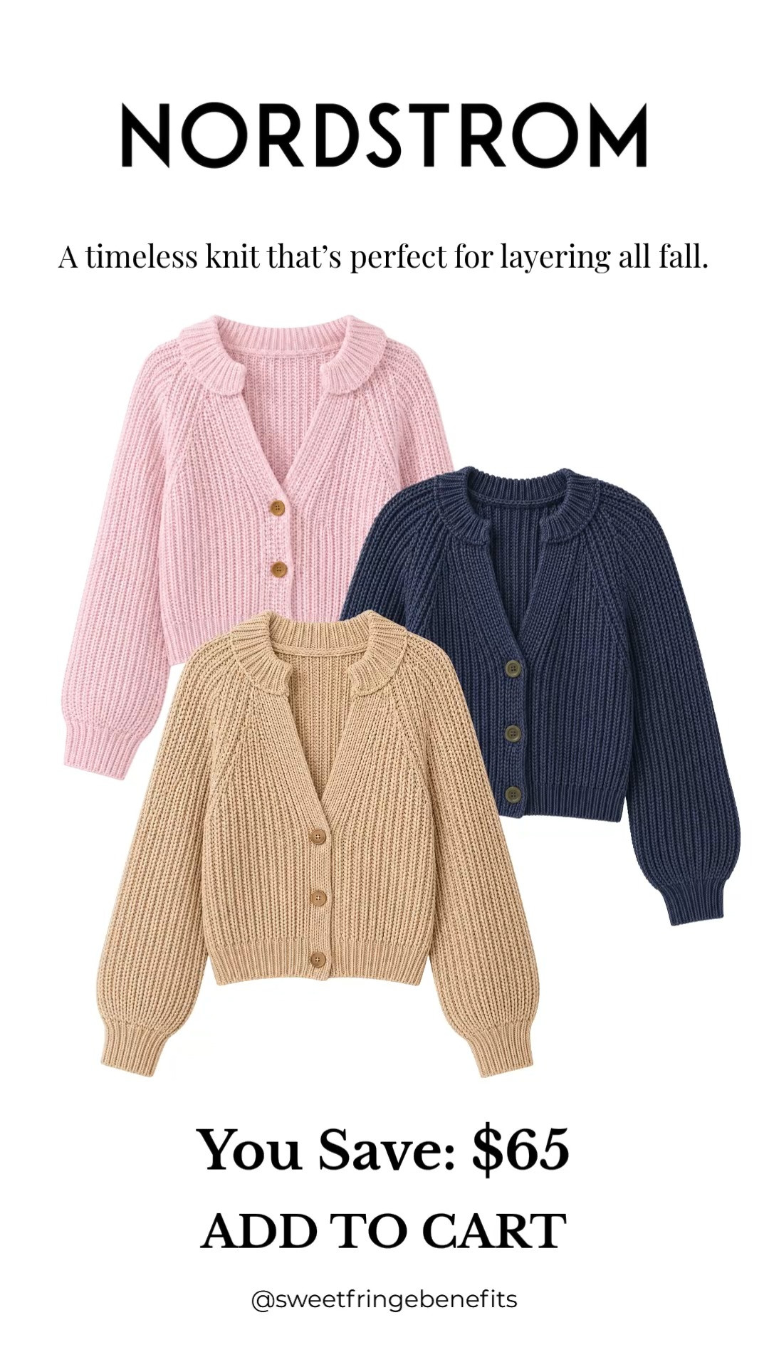 This scalloped cardigan is one of my favorite Nordstrom Anniversary Sale finds! The feminine neckline, chunky knit, and timeless colors make it a sweater you’ll reach for year after year, and it’s $65 off during the sale.

💡 LTK MADE EASY
❤️ Heart = Support my posts!
🔖 Save = Get sale & restock alerts
📋 Lists = Keep favorites organized
📲 Share = Send lists and products to a friend. Hello, Christmas List!
💬 Comment = Ask me anything about what I’m wearing.:-) 

 #LTKootd #LTKOver40 #LTKSaleAlert