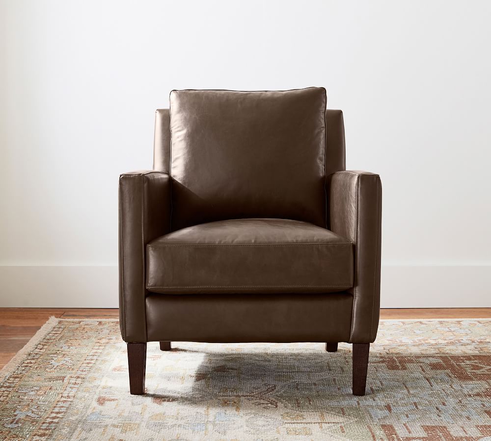 Felix Leather Armchair | Pottery Barn (US)