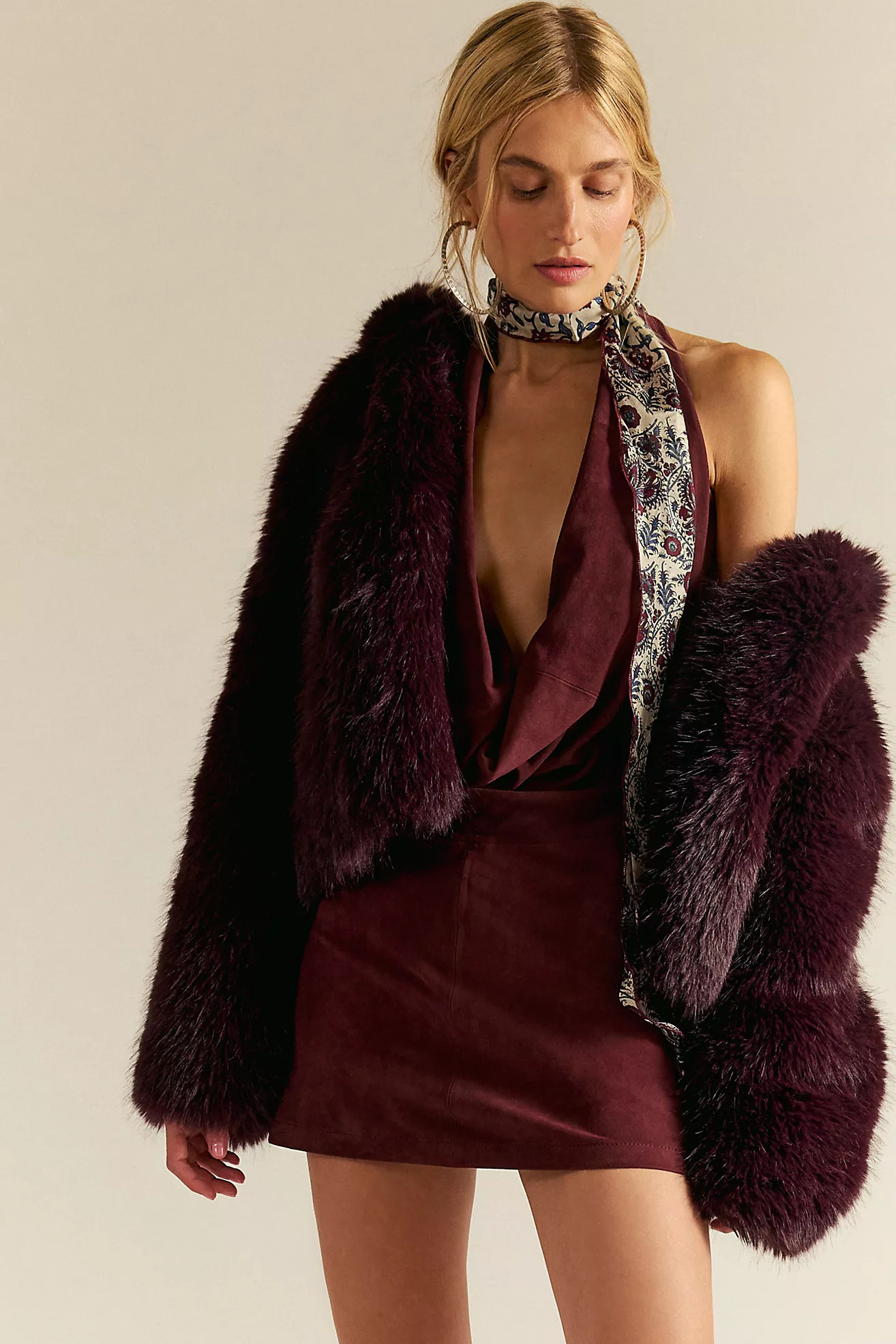 Louder Please Hooded Faux Fur Jacket | Free People (Global - UK&FR Excluded)