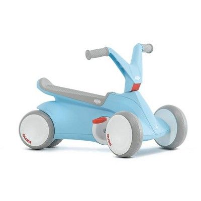 BERG Toys GO2 2-in-1 Toddler Push and Pedal Small Go-Kart Indoor Outdoor 4-Wheel Ride On Toy, Blu... | Target