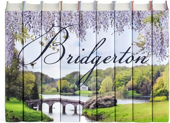 Juniper Books Bridgerton Set | 9-Volume Hardcover Book Set with Custom Designed Dust Jackets | Au... | Amazon (US)