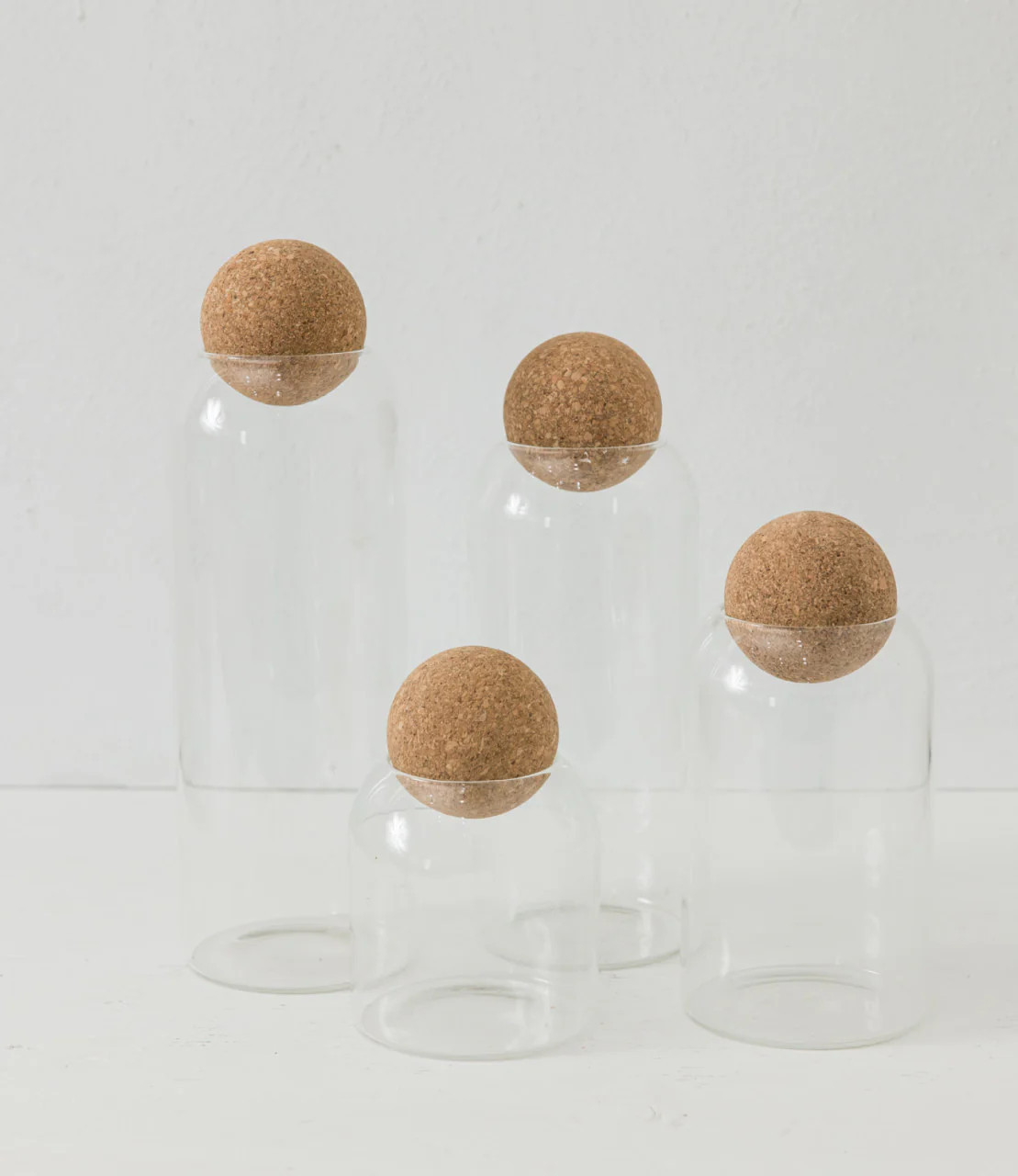 Ball Topped Canisters | Eco Chic Home