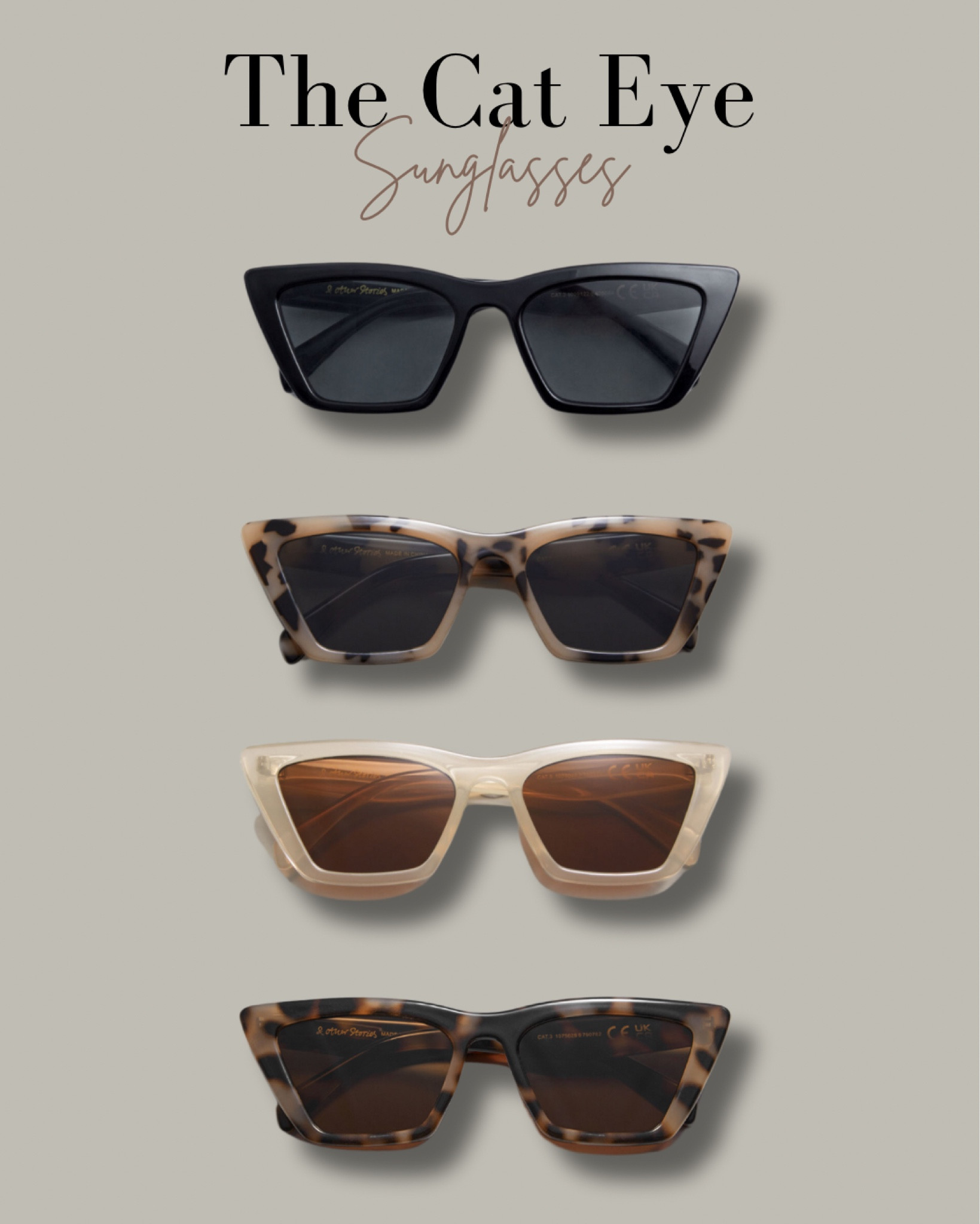 Cat eye sunglasses 🕶️ 

#LTKwinter #LTKautumn #LTKeurope