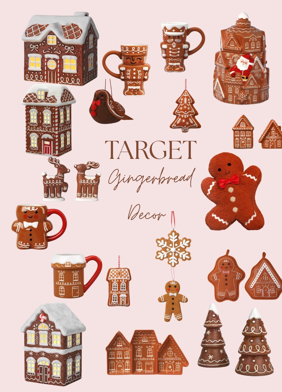 Gingerbread Decor for Home and Kitchen at Target 

#LTKFindsUnder50 #LTKHome #LTKHoliday