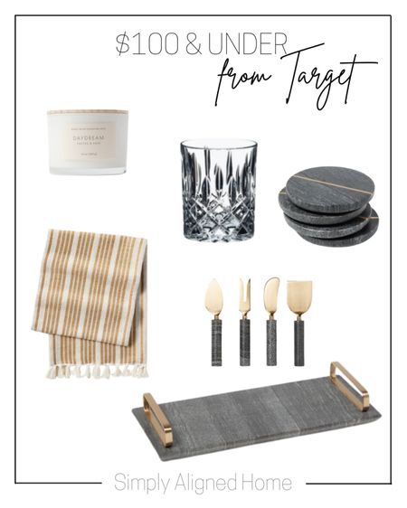 — Word lid glass wellness daydream candle— 4pk marble cheese knives— marble serving tray with handles— 4pk Marble coasters gray— 4pk  pack crystal double old-fashioned glasses— stitch stripe cotton blend table runner natural cream

#LTKhome #LTKstyletip #LTKunder100