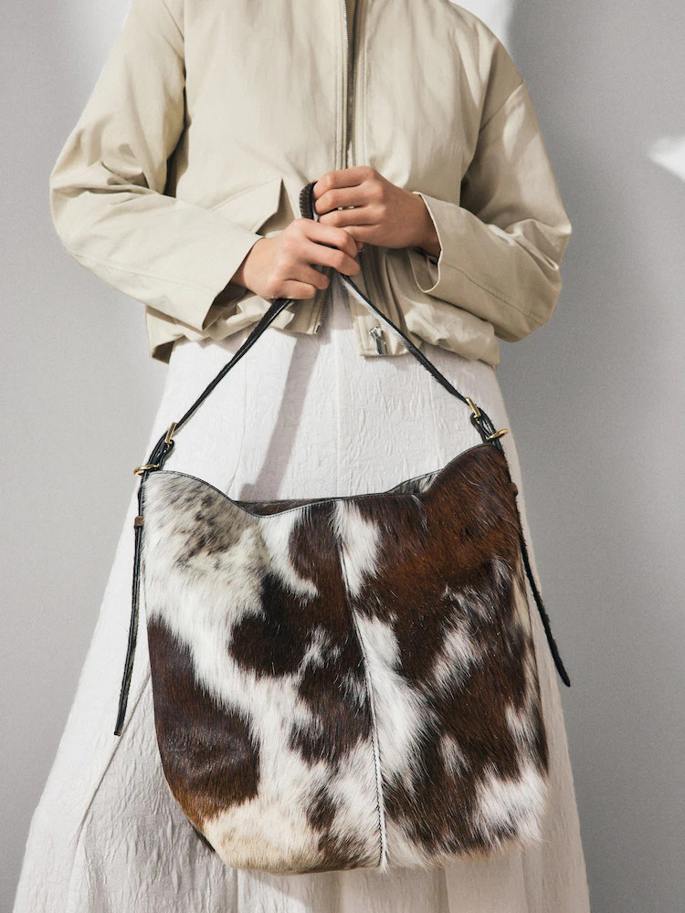 Buy Animal Leather Shoulder Bag from Next Australia | Next AU