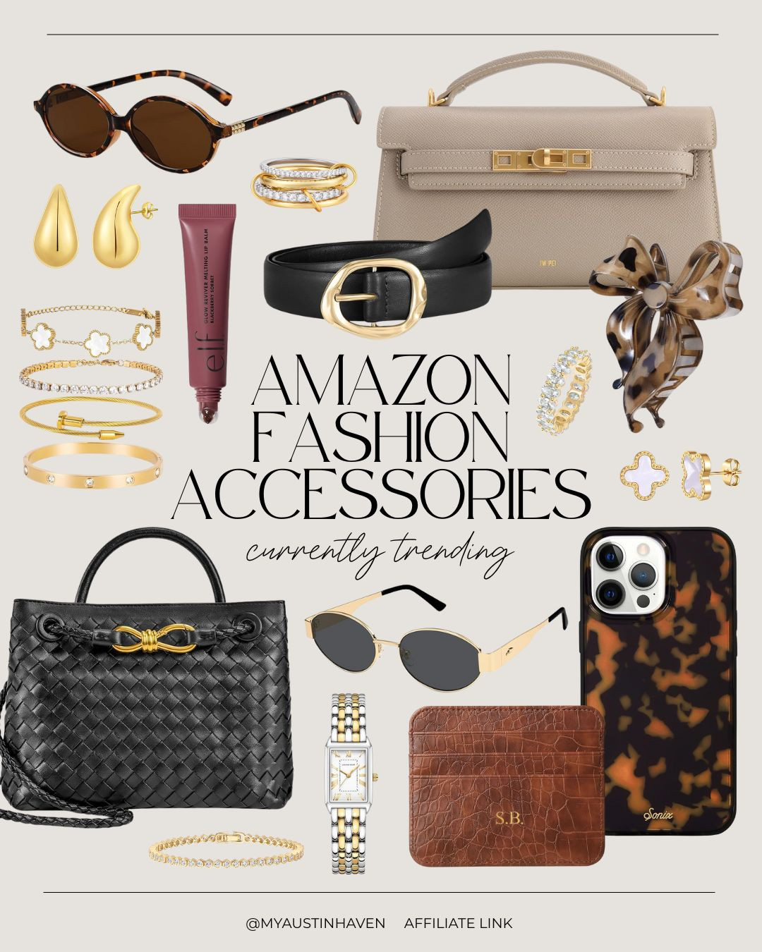 Accessorize with Amazon fashion! Jewelry, bags, sunglasses, bracelets, watches, wallet, belts, trendy accessories, gift ideas, affordable fashion finds. 👜✨

Amazon finds, Amazon under $50
 

 #LTKGiftGuide #LTKFindsUnder50