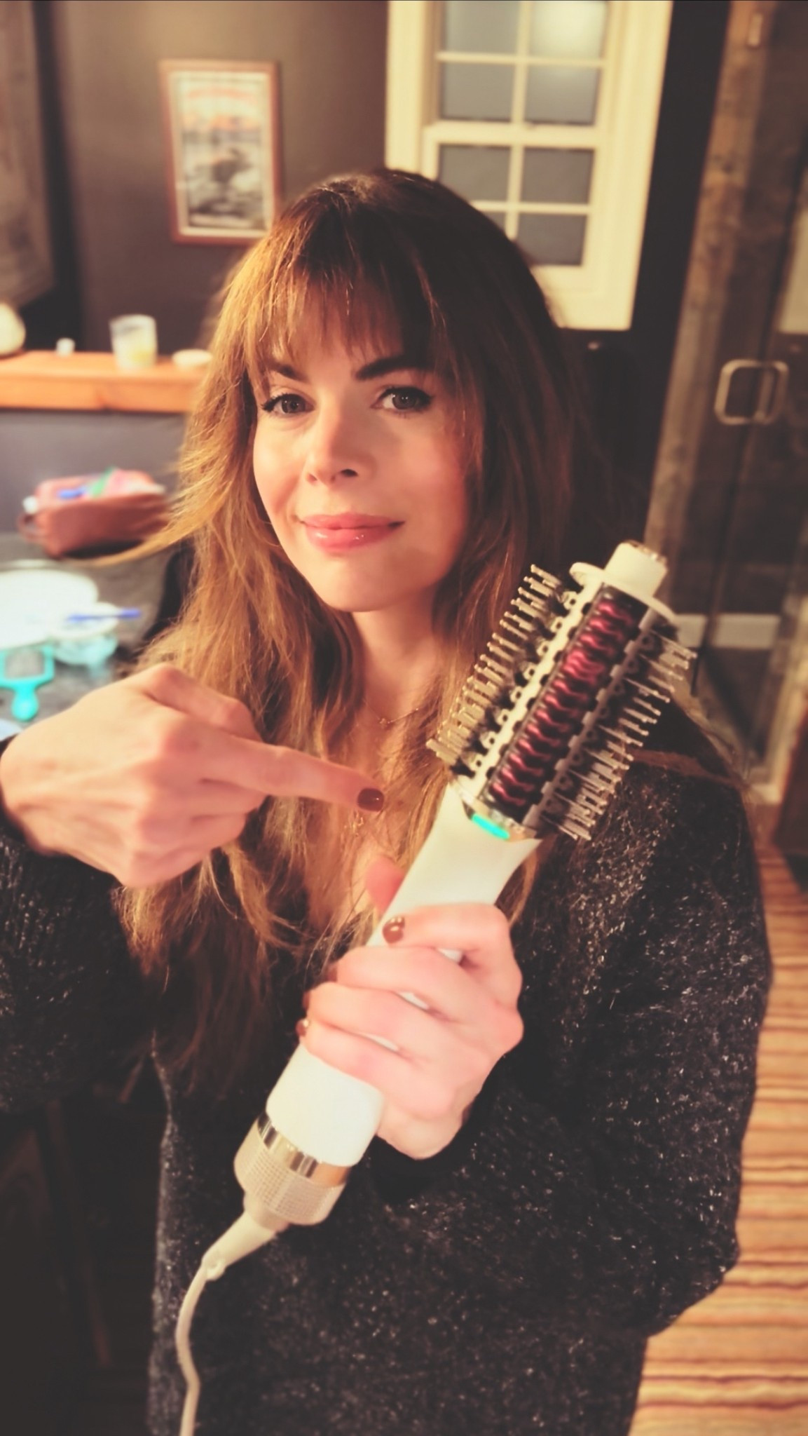 Hands-down, the best hair tool you will ever need. This Shark multi tool is exactly what I use to get a smooth and slightly textured. Look for my curtain bangs and long tresses.

#LTKgrwm #LTKBeauty