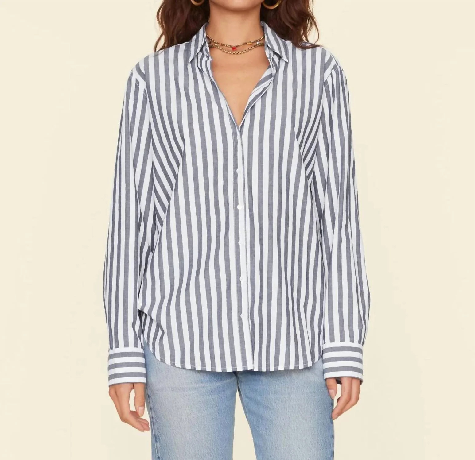 Beau Shirt In Twilight Stripe | Shop Simon