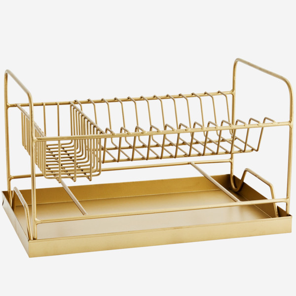 Madam Stoltz Dish Rack with Tray - Trouva | Trouva (Global)