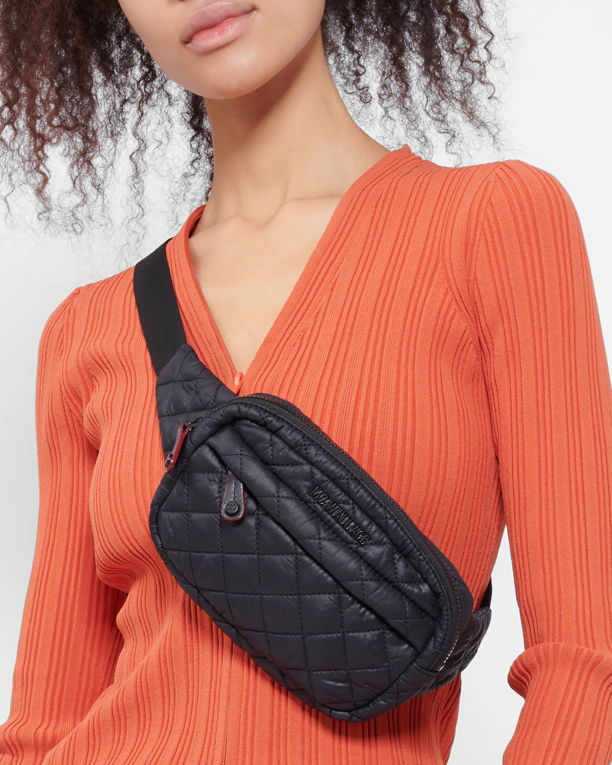 Black Rec Metro Belt Bag | MZ Wallace
