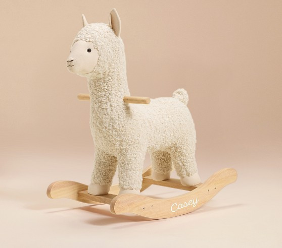 Alpaca Critter Plush Nursery Rocker | Pottery Barn Kids