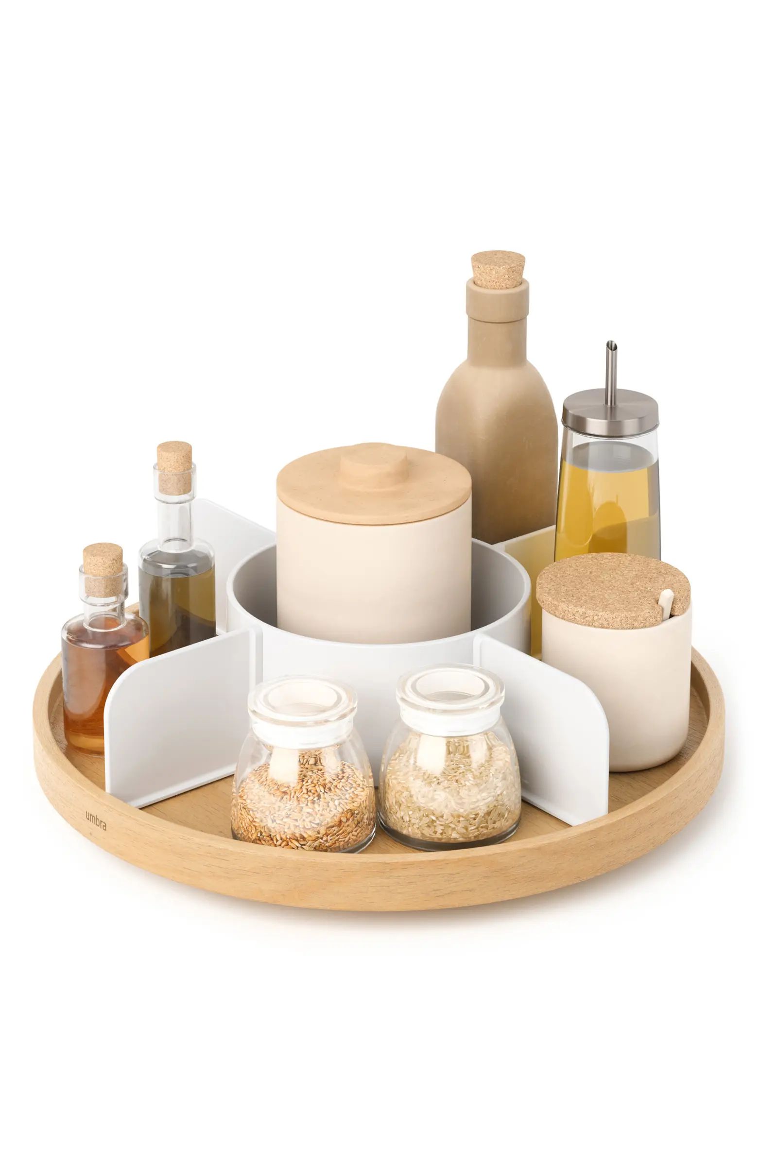 Bellwood Lazy Susan Divided Storage Tray | Nordstrom Rack