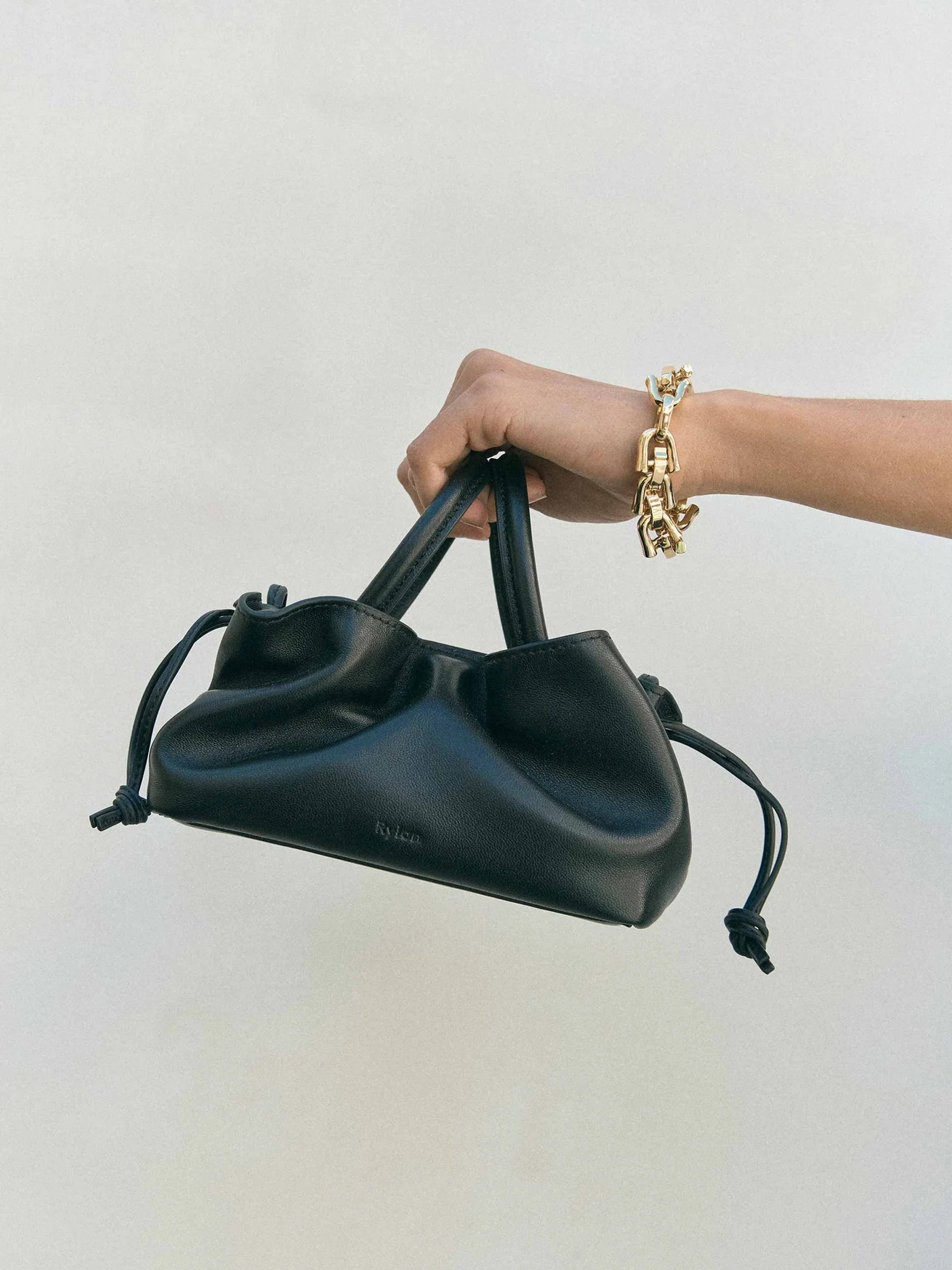 Rylan | Mila Mini Tote in Black | The UNDONE | The UNDONE