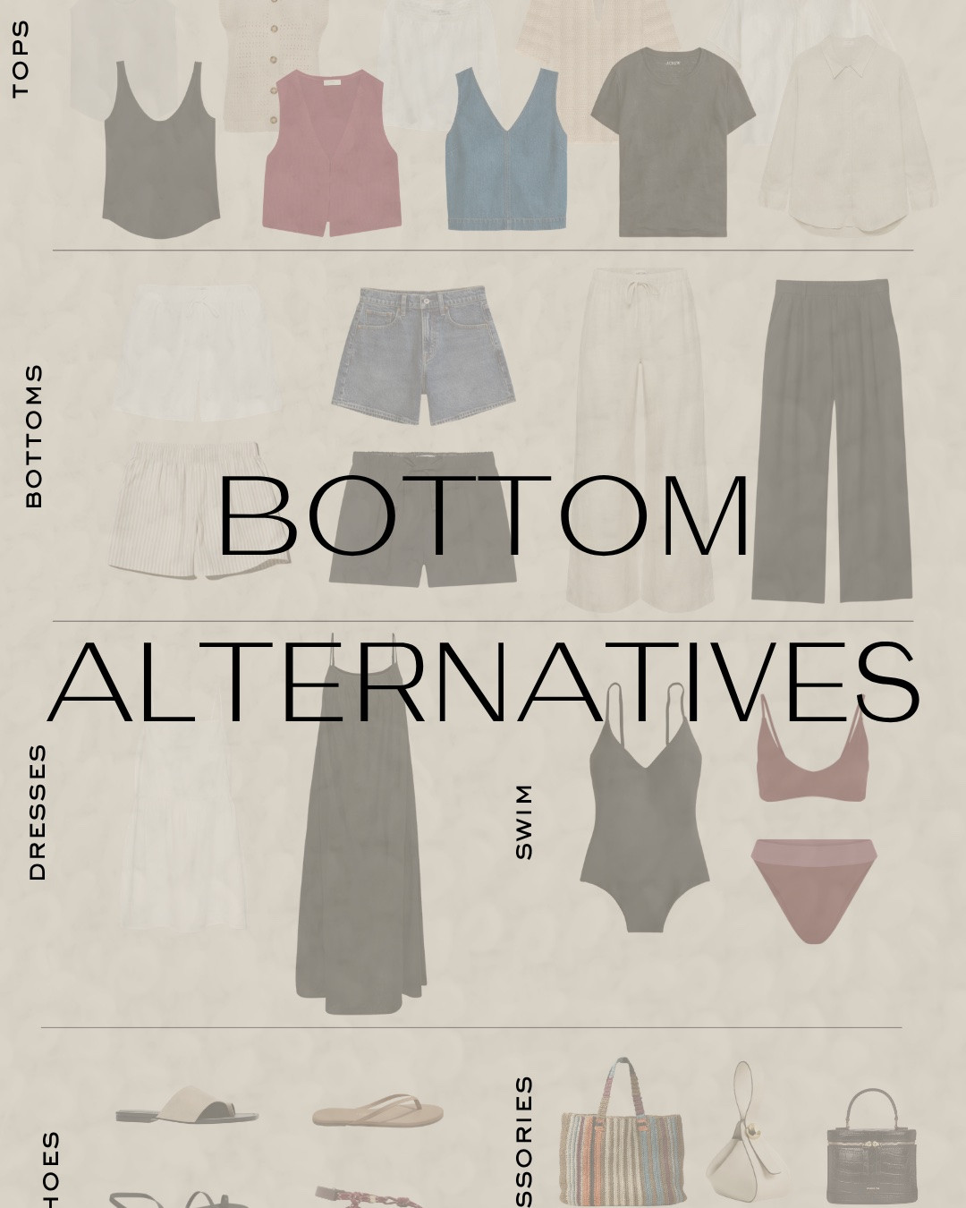 Summer Capsule Bottom Alternatives

#LTKOver40 #LTKSeasonal