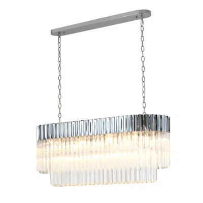 12 - Light Modern Glam Round Crystal Chandelier | Wayfair North America