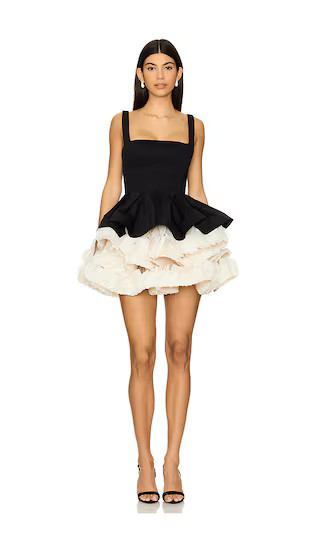 Bronx Banco Catalina Mini Dress in Black. - size S | Revolve Clothing (Global)