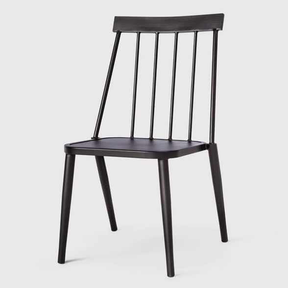 Windsor Metal Stack Patio Club Chair Black - Project 62™ | Target