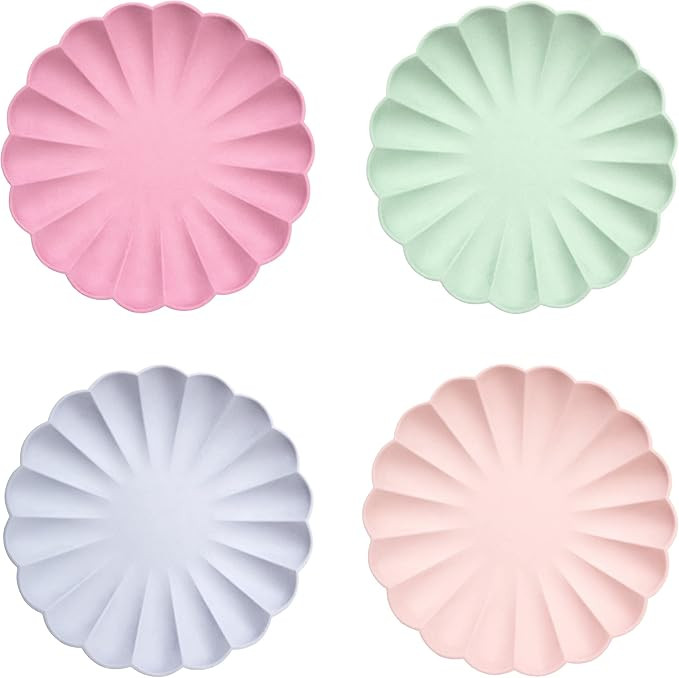 Meri Meri Large Compostable Bamboo Plates | Amazon (US)