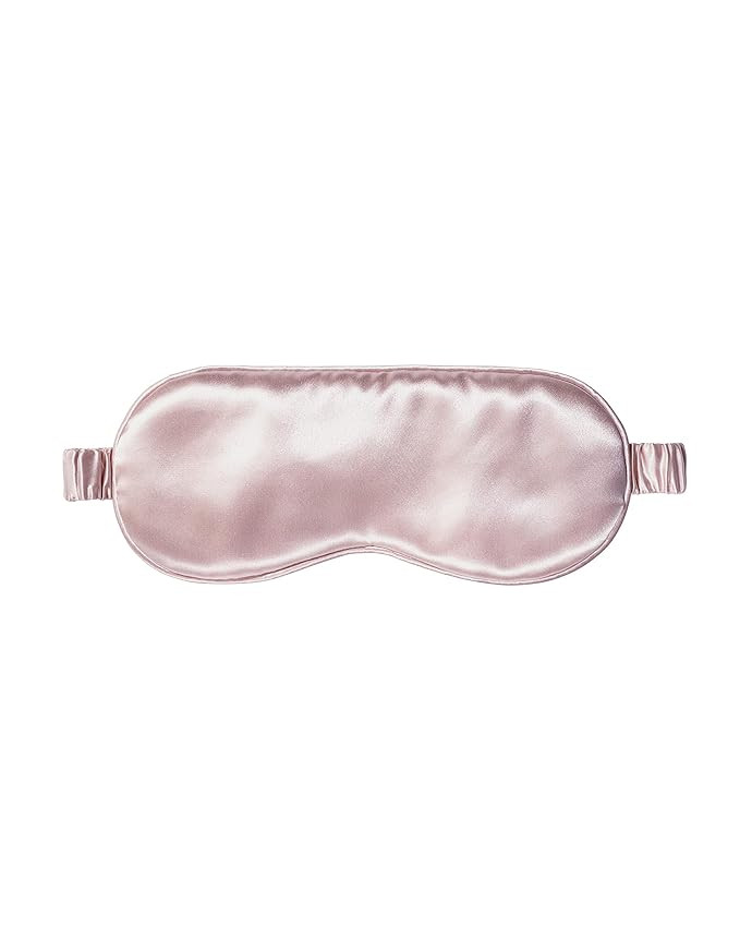 Slip Silk Sleep Mask, Pink (One Size) - 100% Pure Mulberry 22 Momme Silk Eye Mask - Comfortable S... | Amazon (US)