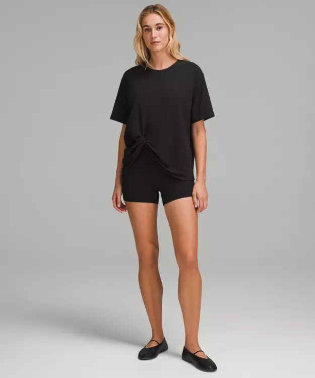 Twist-Front Oversized T-Shirt | lululemon (AU)