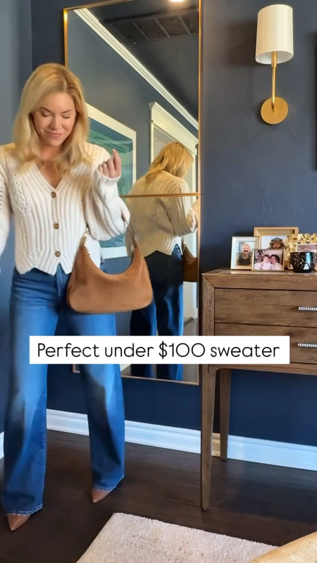 Suede bag
Fall outfit
Jeans 
Cardigan 
Sweater 
#ltkitbag

#LTKSeasonal #LTKStyleTip #LTKFindsUnder100