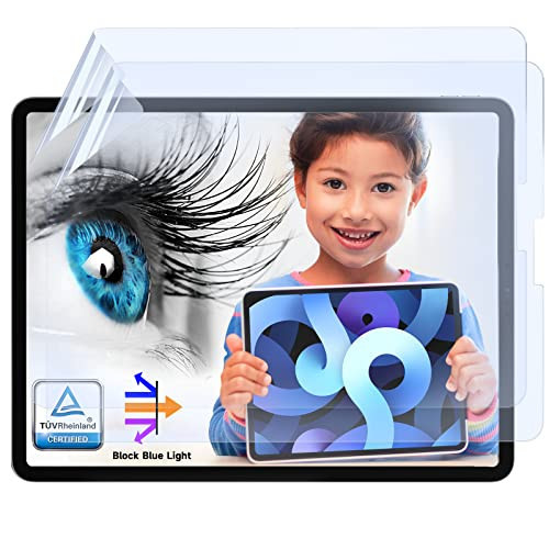 [2 Pack] Anti Blue Light Paper Screen Protector Compatible with iPad Pro 12.9 2022/2021/2020 (6th/5th/4th Generation), Anti Glare Matte iPad Pro 12.9 Screen Protector, Anti Scratch,High Sensitivity,Ultra HD | Amazon (US)
