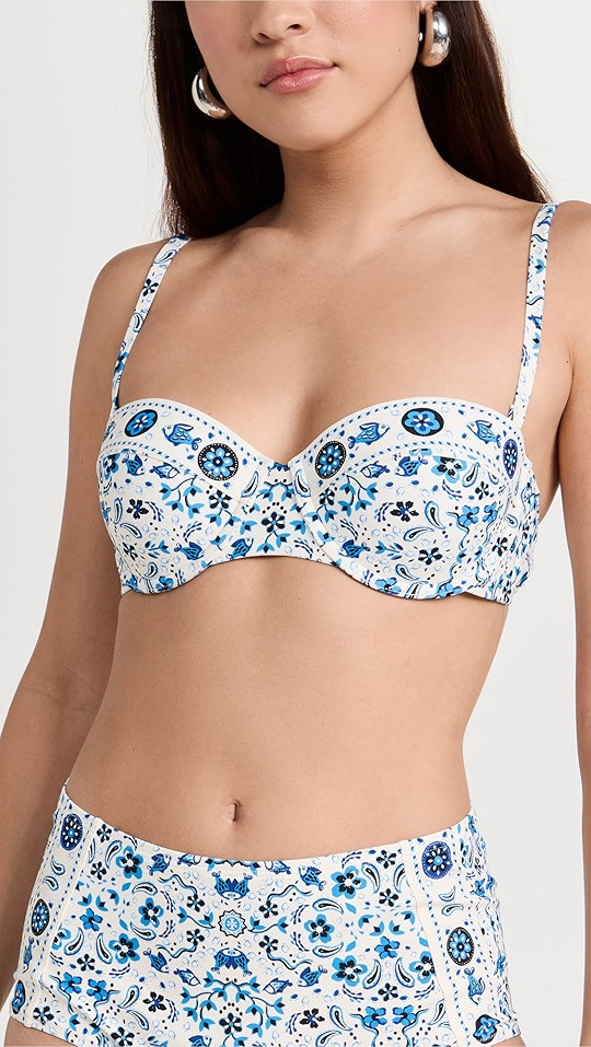 Printed Underwire Top | Shopbop
