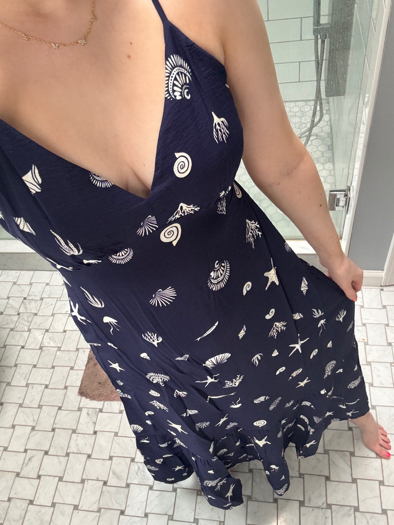 Seashell beach dress size small 

#LTKStyleTip #LTKSeasonal #LTKFamily