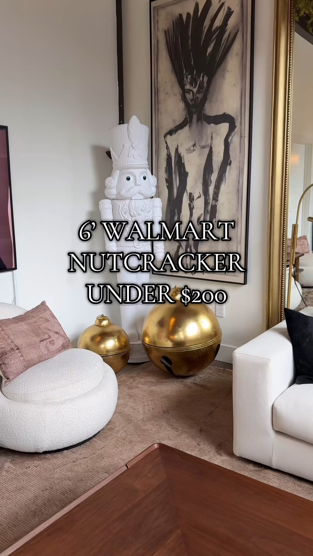 This is the best Walmart Christmas find ever! The nutcracker is paintable, indoor/outdoor safe, lights up, AND sings! 

#LTKHome #LTKSeasonal