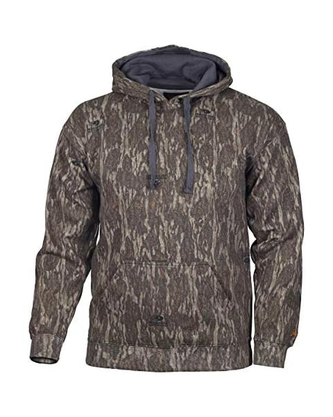 Mossy Oak Men's Standard Camo Hunting Hoodie Performance Fleece | Amazon (US)