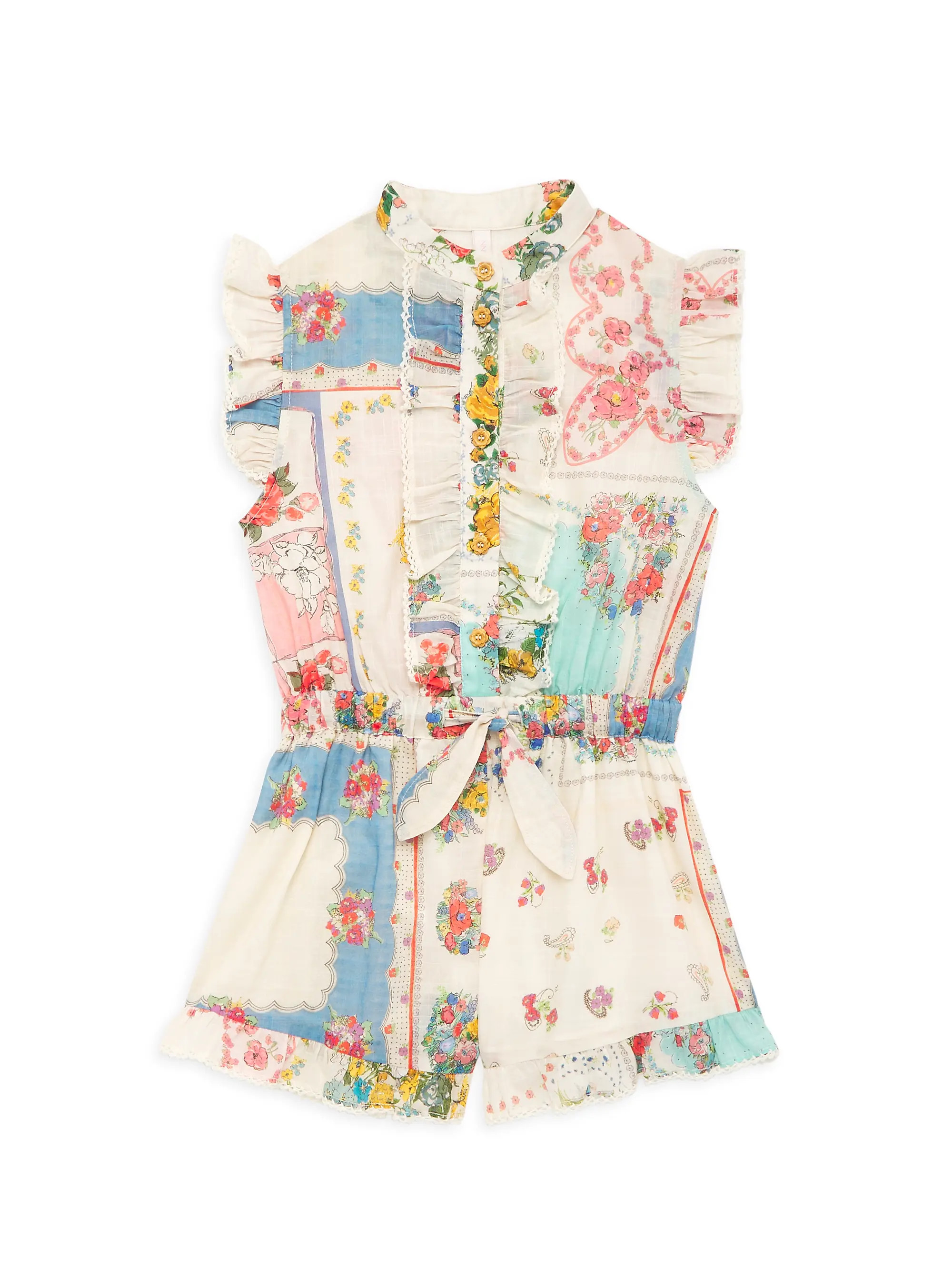 Little Girl's & Girl's Clover Frill Playsuit | Saks Fifth Avenue