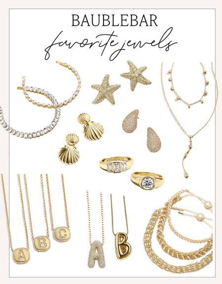 My favorite new arrivals from BaubleBar! 

#baublebar

Dainty gold jewelry. Summer jewelry. 

#LTKfindsunder100 #LTKstyletip #LTKSeasonal