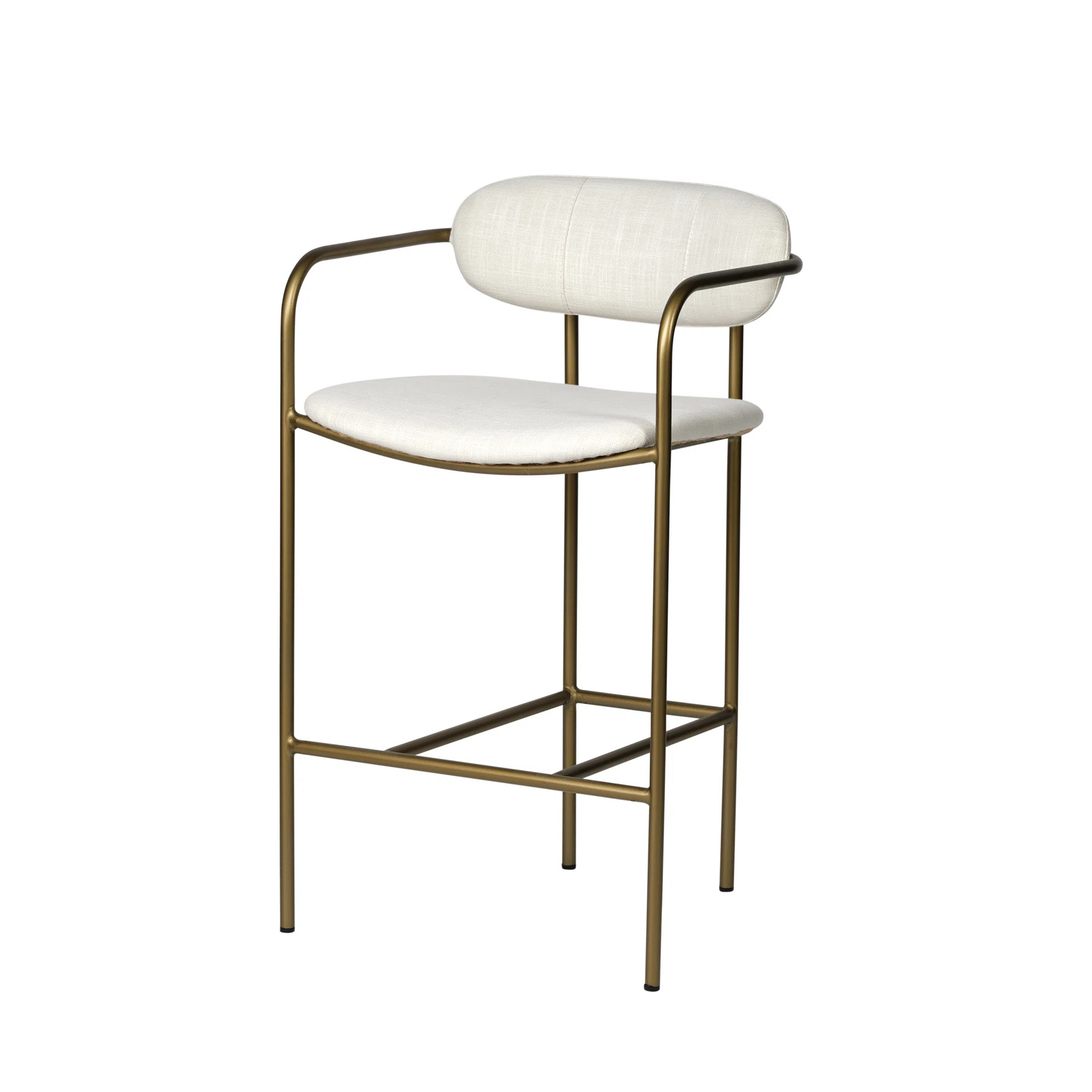Belarus Frost Fabric Seat Bar Stool | Wayfair North America
